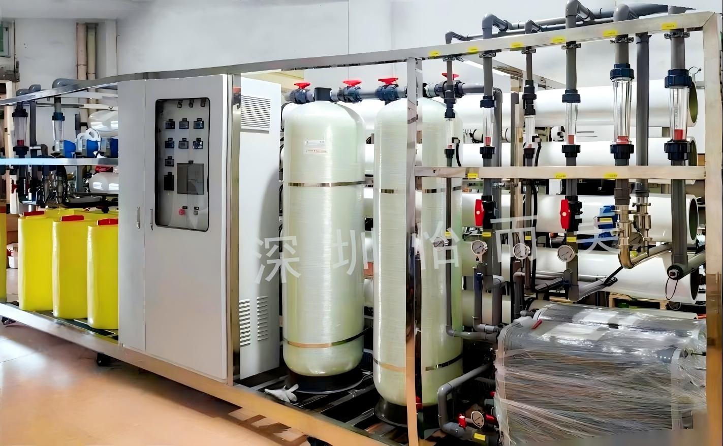 20T双级+EDI+核级树脂超纯水设备